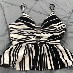 Spaghetti strap blouse